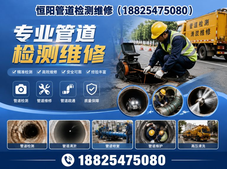 惠东县恒阳管道检测维修展示图