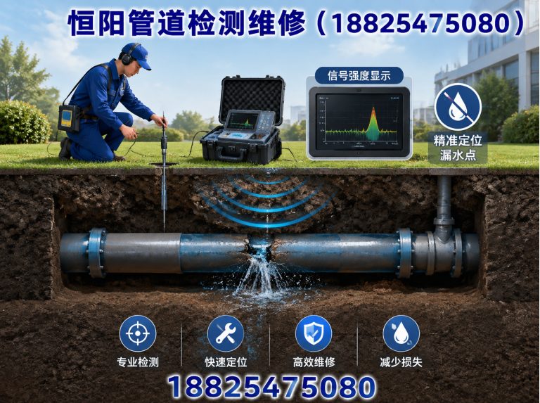 惠东县管道漏水检测展示图